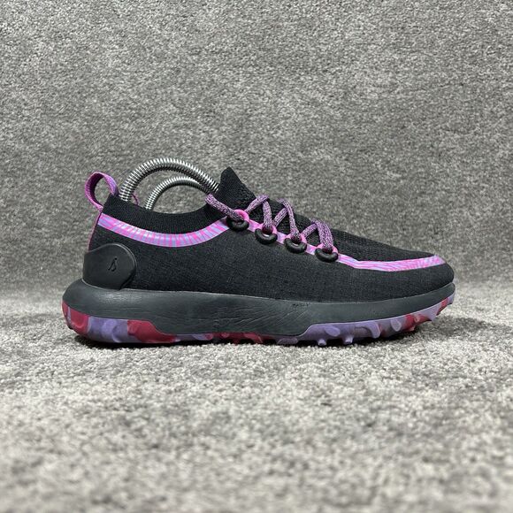 Allbirds SWT Women’s Size 9 Black Purple Trail Running Shoes Used - Picture 1 of 11